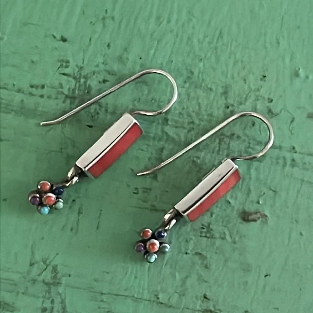 Vintage HTF Silpada Sterling Silver Earrings W1259